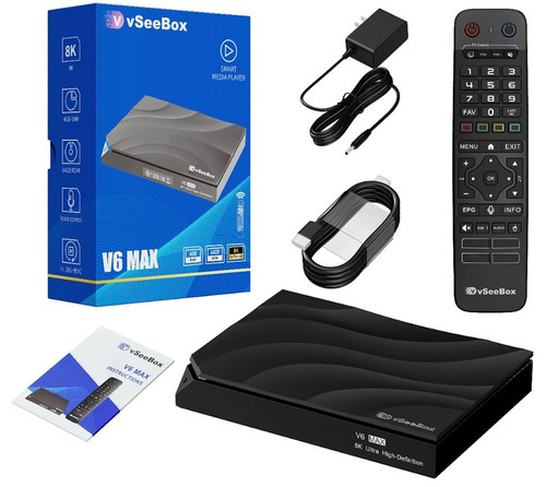 Vseebox max android tv - v6, 14